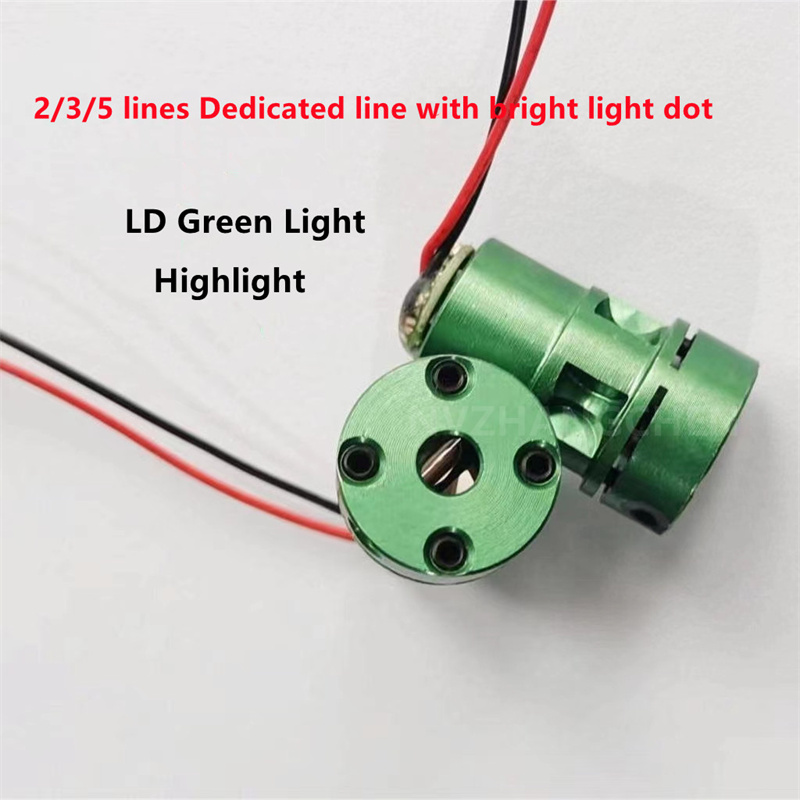 Diode Laser Module - Nivel láser de 2/3/5 líneas, cabezal