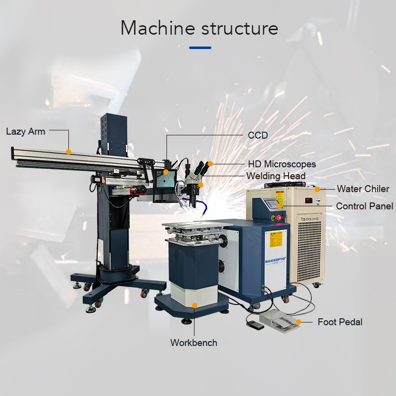 Industrial Yag Laser - Soldador láser de molde YAG profesional