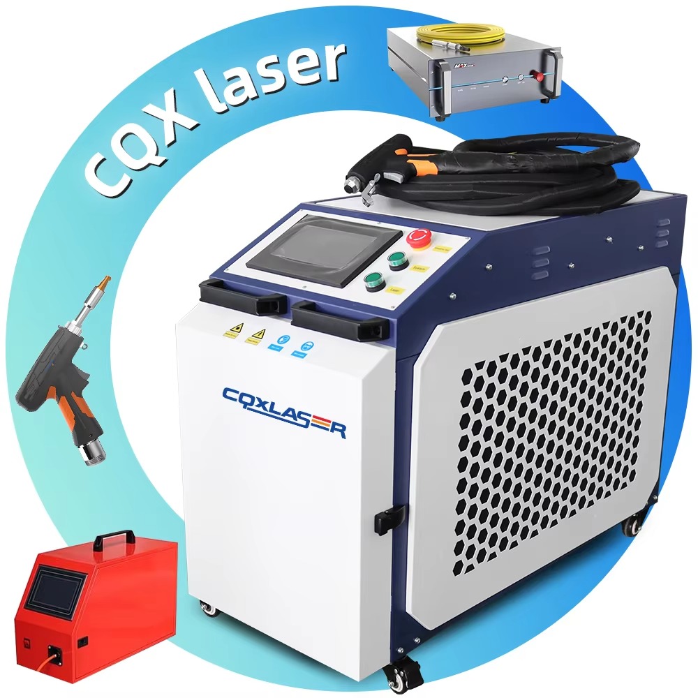 Industrial Handheld Laser Welder - Soldador Láser Portátil de Fibra, Fácil