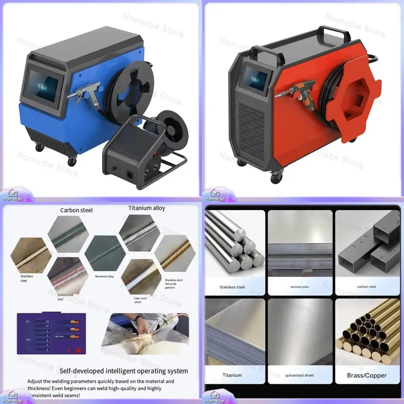 Industrial Handheld Laser Welder - Máquina de Soldadura Láser 4 en