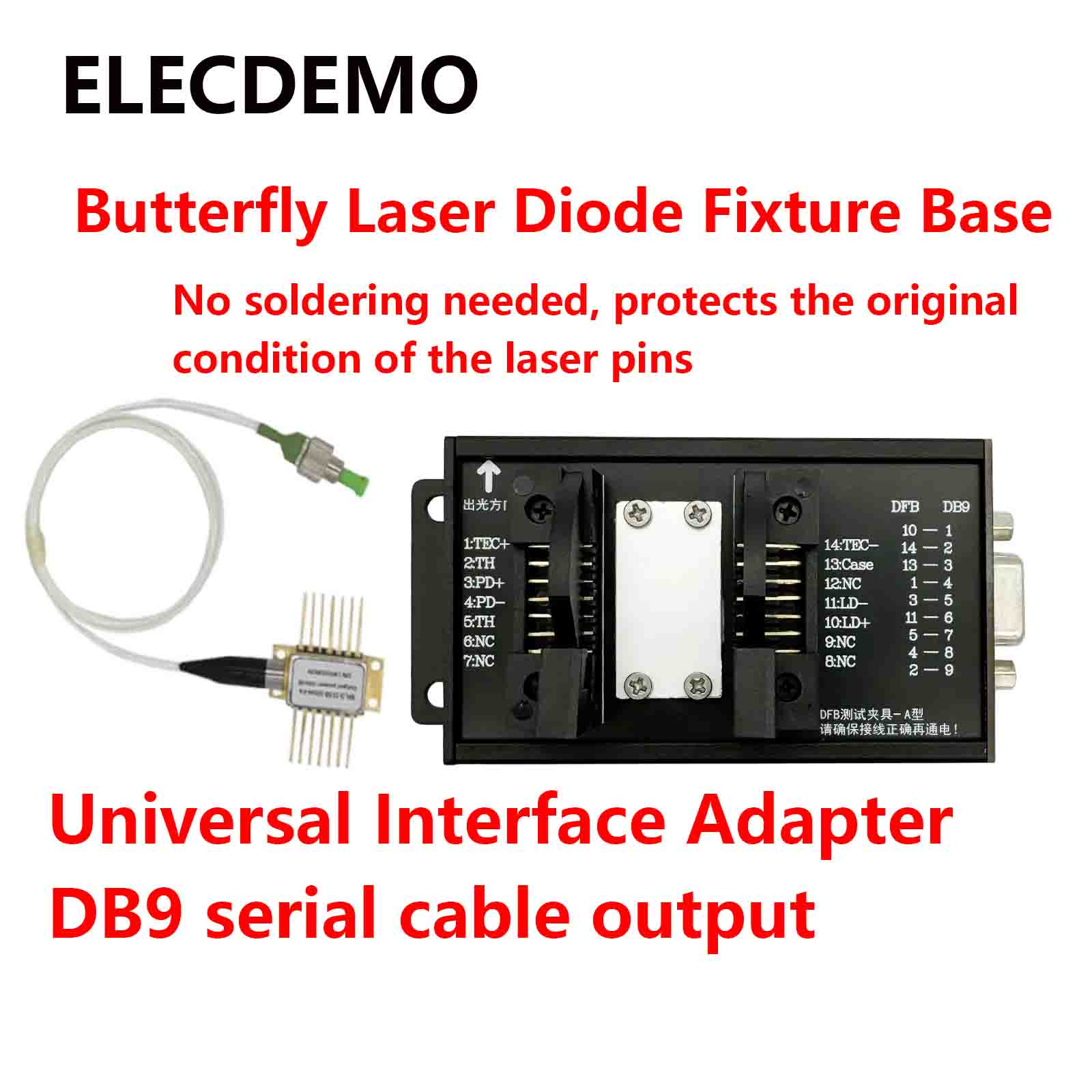 Diode Laser Module - Base de montaje de 14 pines,