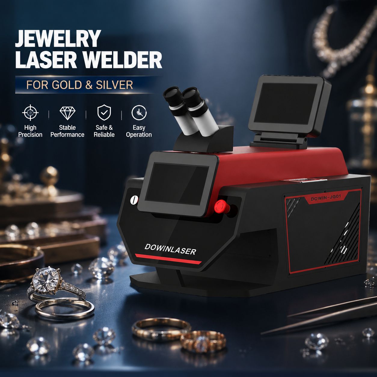 Industrial Yag Laser - Soldadora Láser para Joyería YAG de