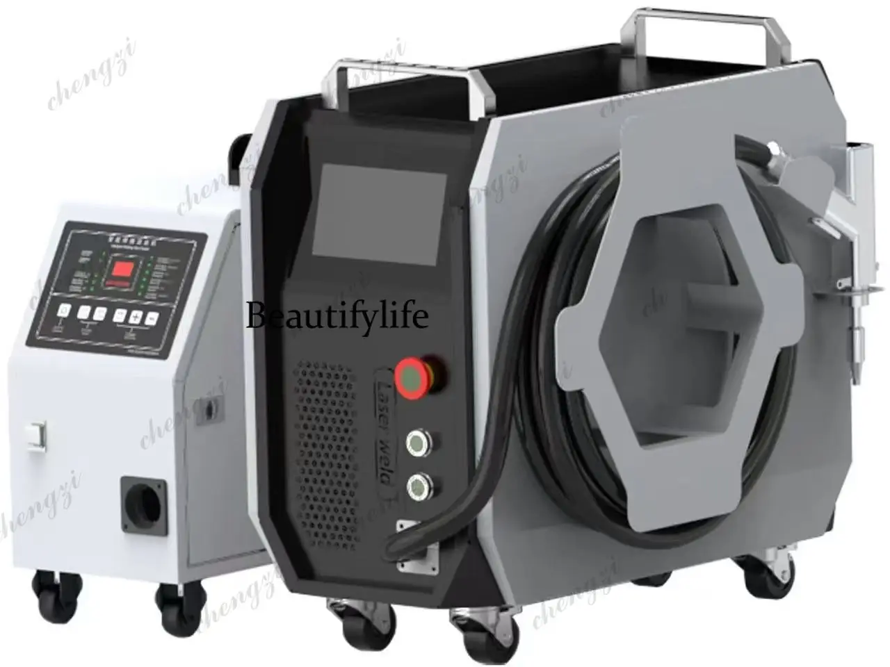 Industrial Handheld Laser Welder - Soldadora Láser Portátil Refrigerada por Aire