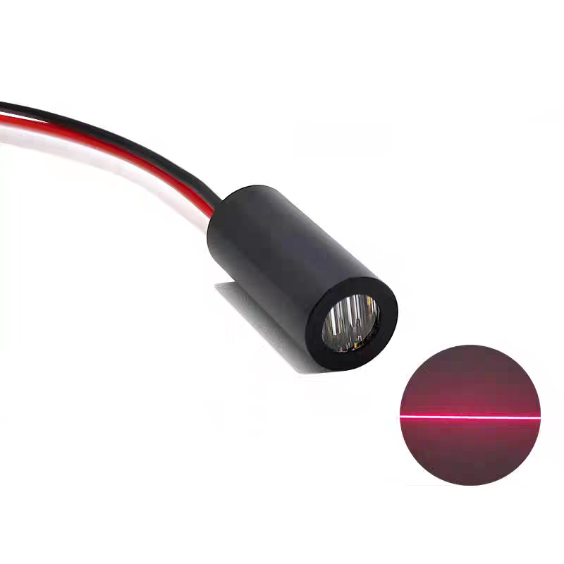 Industrial Laser Line - Módulo Láser de Línea Roja de