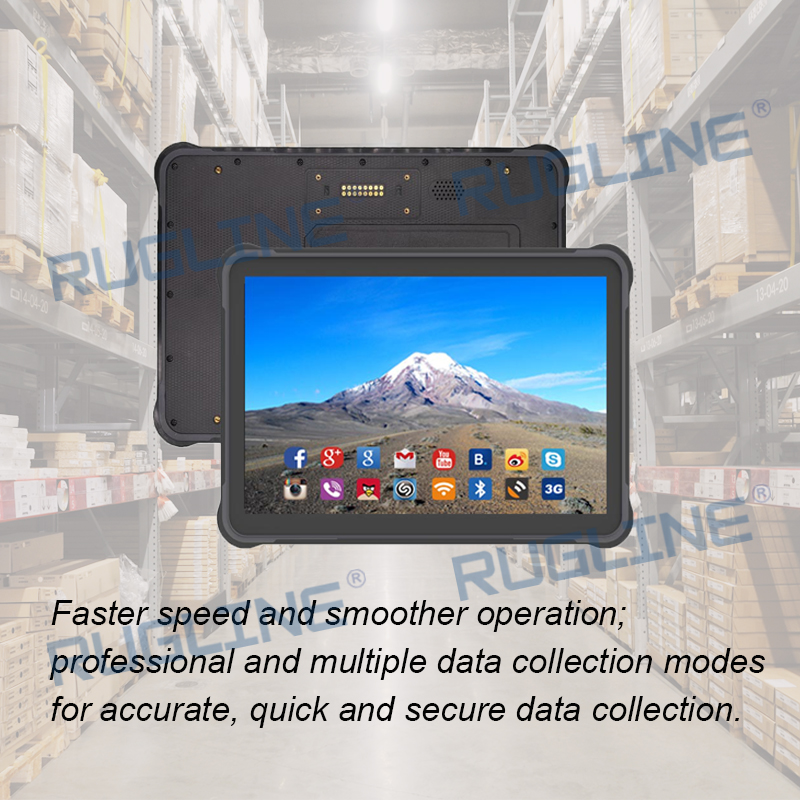 RUGLINE Android 11.0 Tableta i - Industrial Laser Scanner reseña y precio