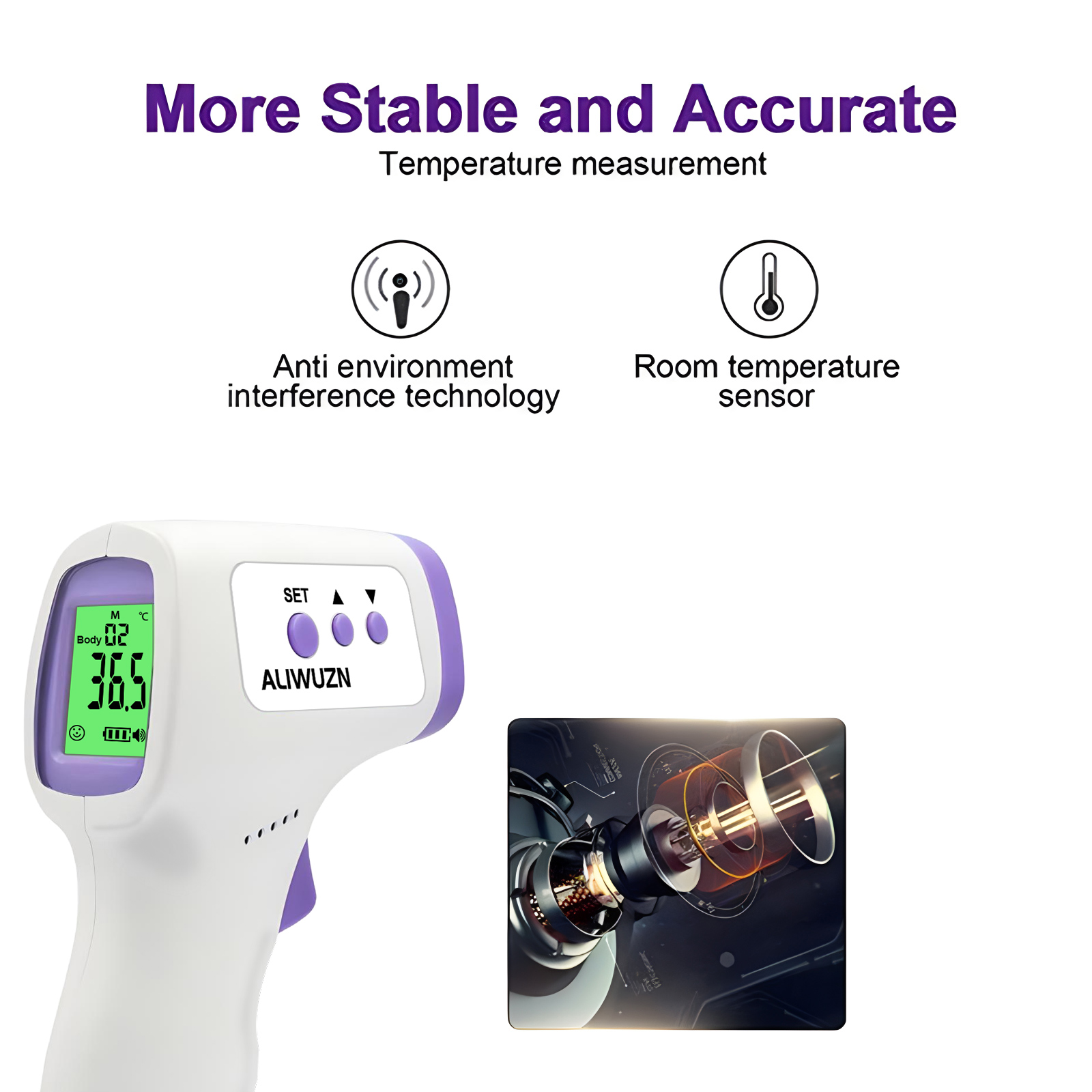 Termómetro infrarrojo para fie - Industrial Laser Thermometer reseña y precio