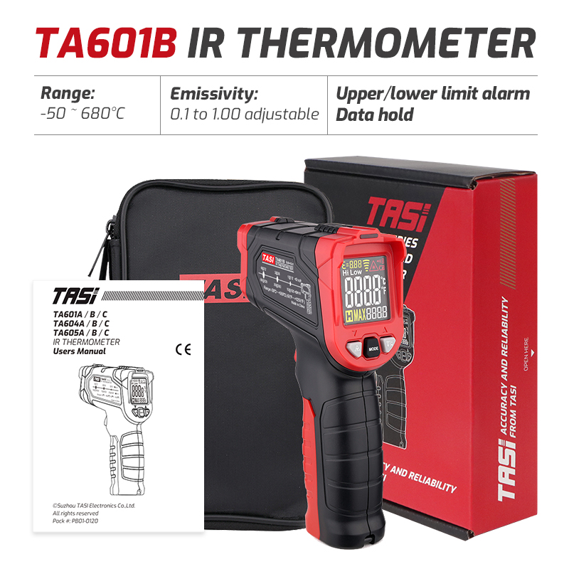 Termómetro Infrarrojo TA601A T - Industrial Laser Thermometer reseña y precio