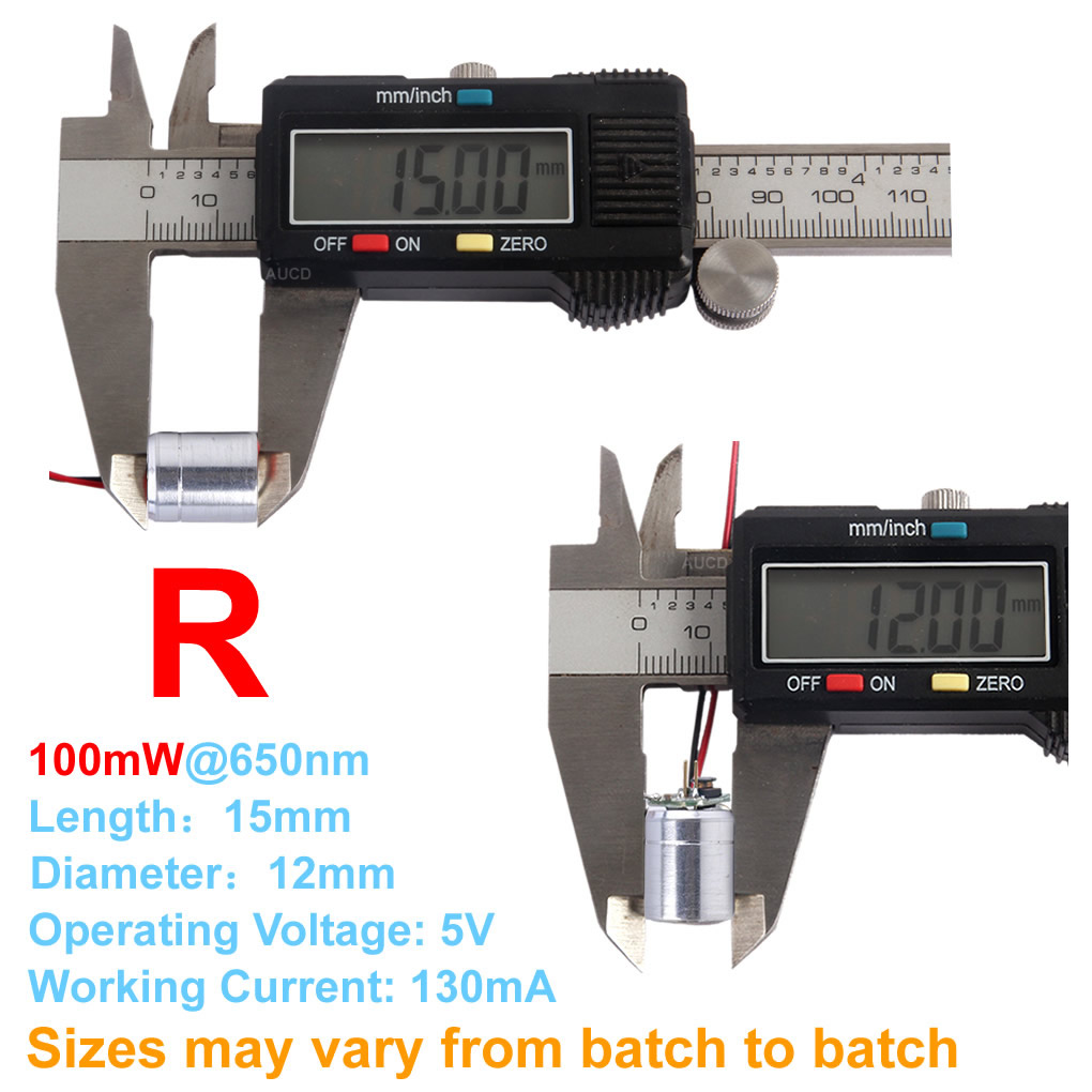 Módulo Láser RGB de 12x15mm, C - Diode Laser Module reseña y precio