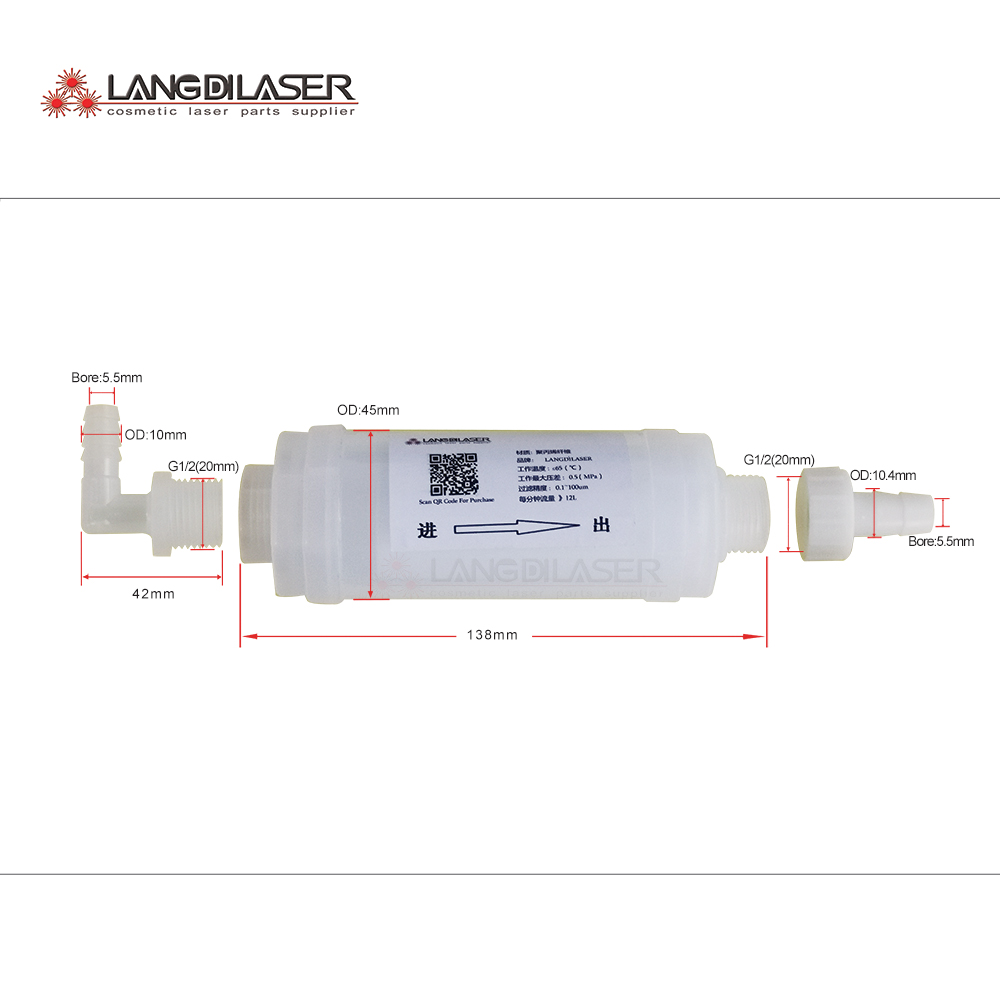 Sistema de filtro de agua láse - Industrial Laser Machine Hair Removal reseña y precio