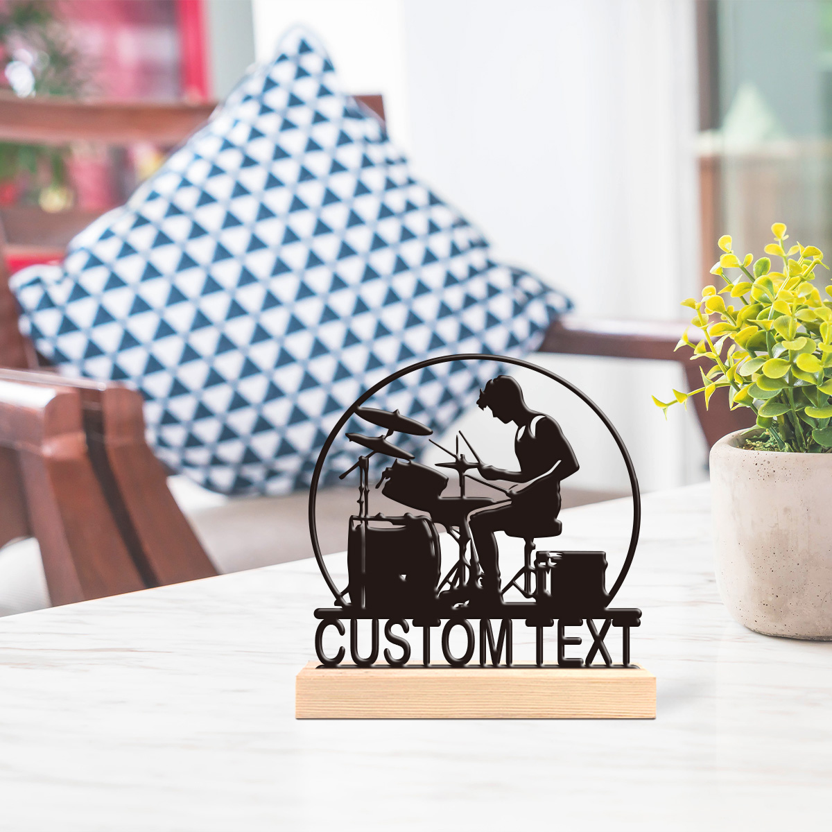 1 Pieza de Estatuas Metálicas  - Desktop Laser Engraver reseña y precio