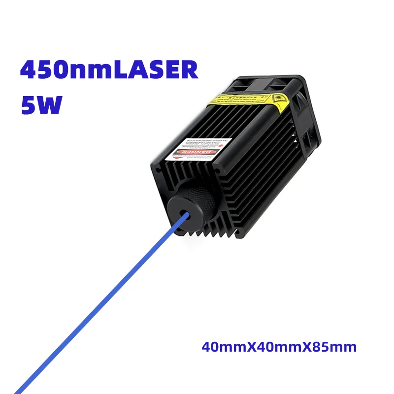 1PC5000 450nm haz de luz azul  - Diode Laser Module reseña y precio