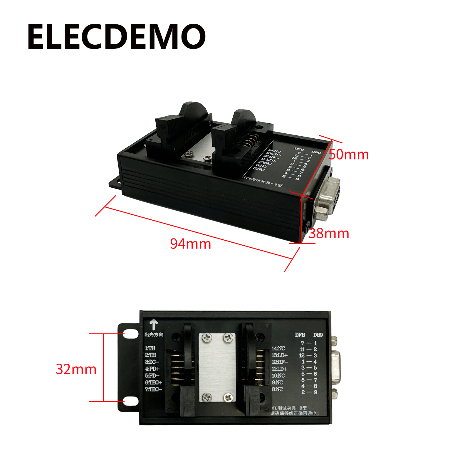 Base de montaje de 14 pines, m - Diode Laser Module reseña y precio