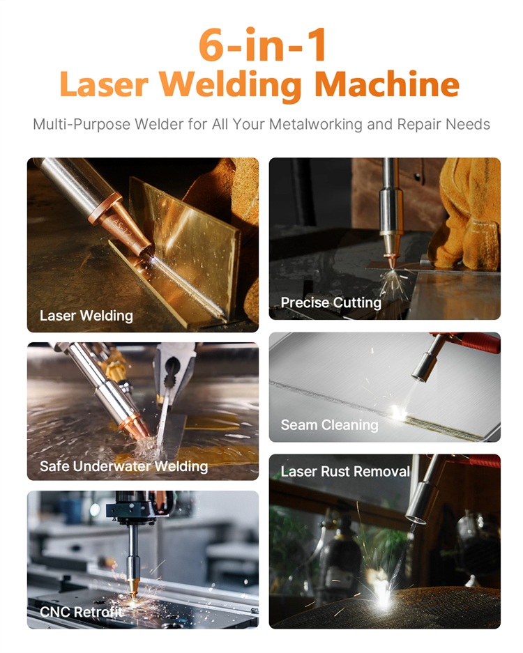 Soldadora Láser de Fibra Indus - Industrial Handheld Laser Welder reseña y precio
