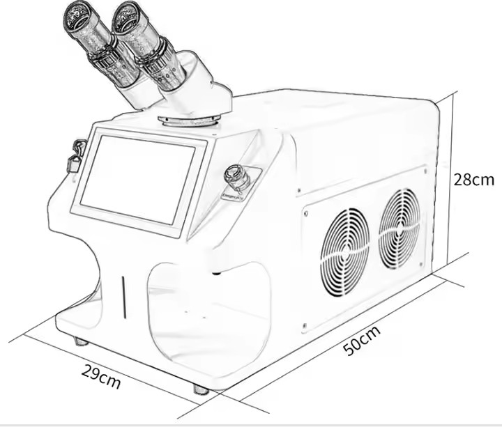 Máquina de Soldadura Láser YAG - Industrial Yag Laser reseña y precio