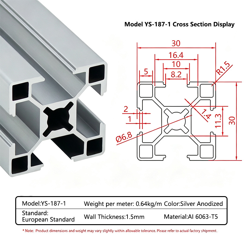 12/6 piezas de perfil de alumi - Industrial Laser Printer reseña y precio