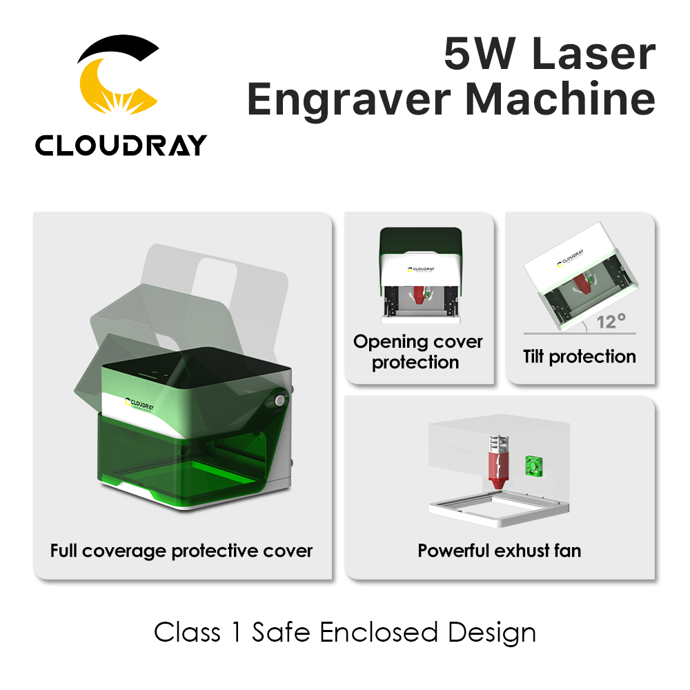 Grabador Láser Cloudray BM1, I - Industrial Laser Removal reseña y precio